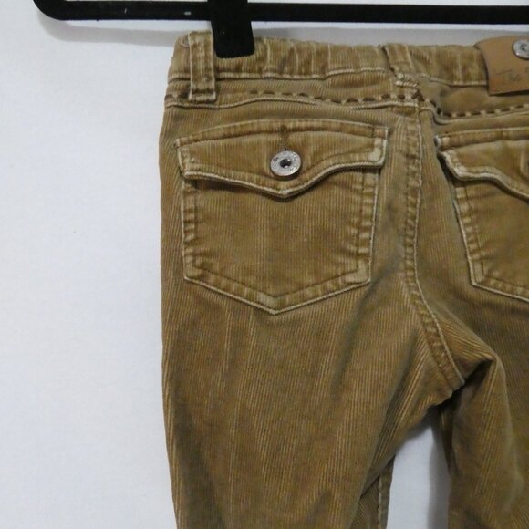 CHILDREN'S PLACE - Stretch | 6x / 7 | Vintage Brown Flared Pants | Detailed Hem - Picture 10 of 16